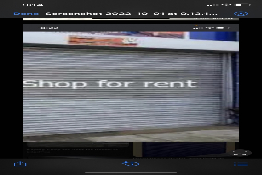 Rent shop